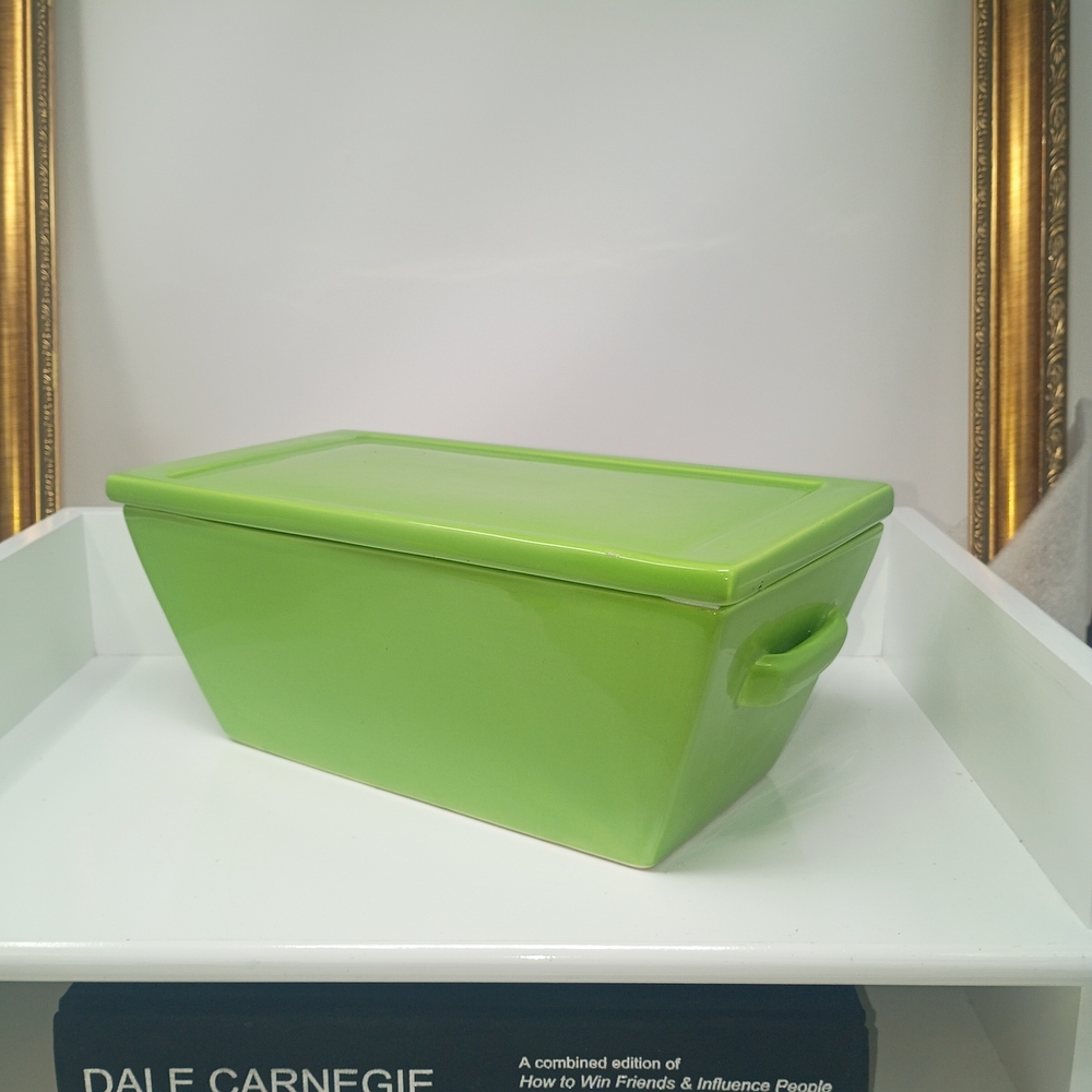 Green Ceramic Serveware Dish